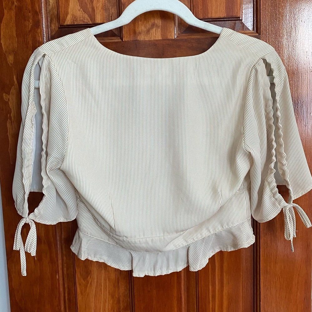 Superdown Norma Button Up Top Size Small - image 8